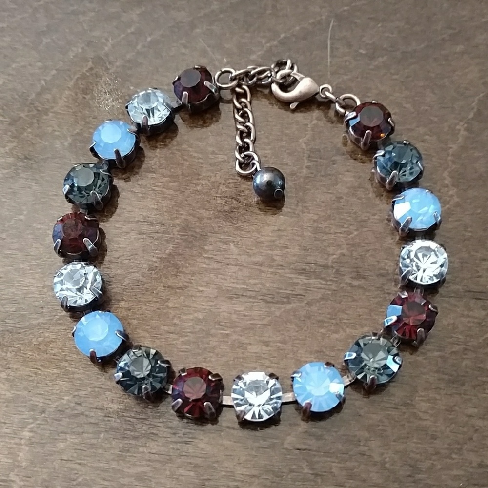 Handset Rhinestone bracelet NWOT
